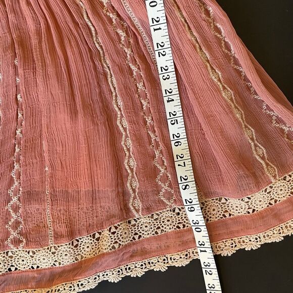 Anthropologie Floreat Orchard off shoulder lace dress size XS - Picture 10 of 11